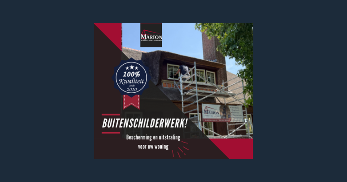Beschermend Buitenschilderwerk
